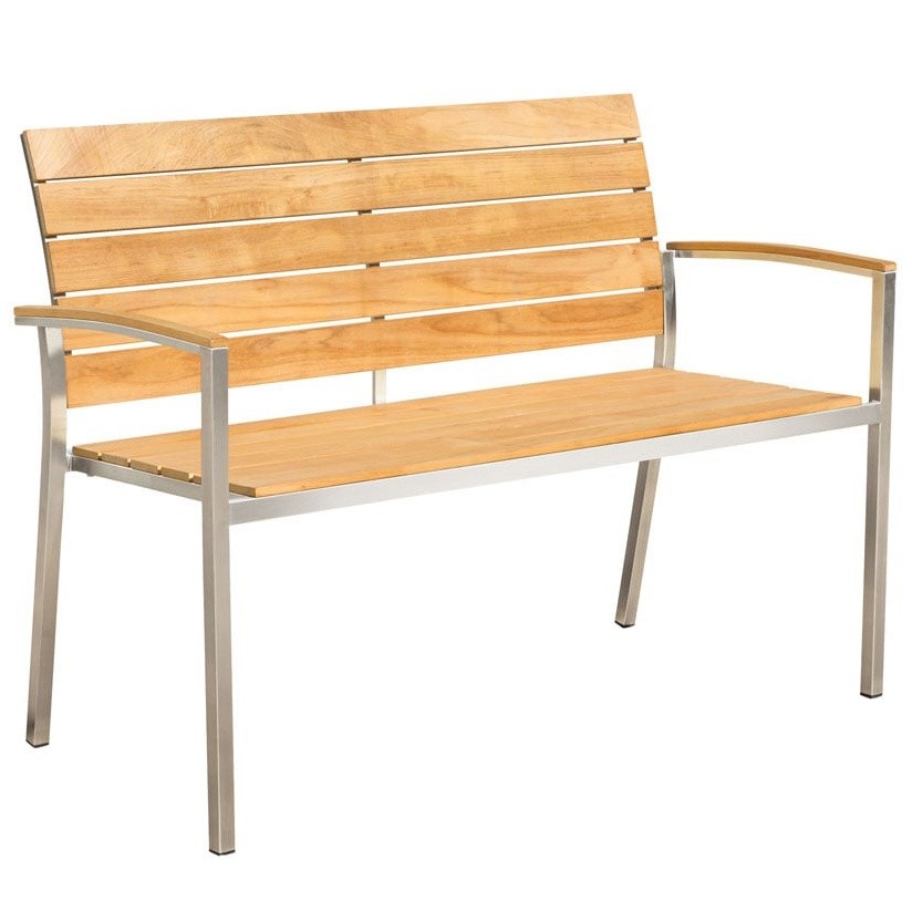 Ławka dwuosobowa do ogrodu Roy 120 cm