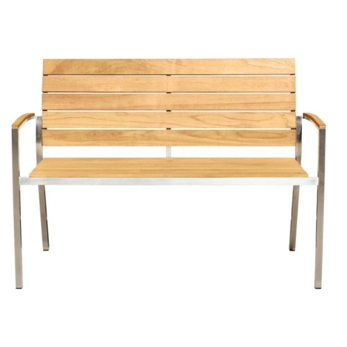 Ławka dwuosobowa do ogrodu Roy 120 cm