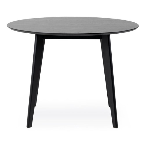 Stół okrągły do jadalni 105 cm Roxby czarny