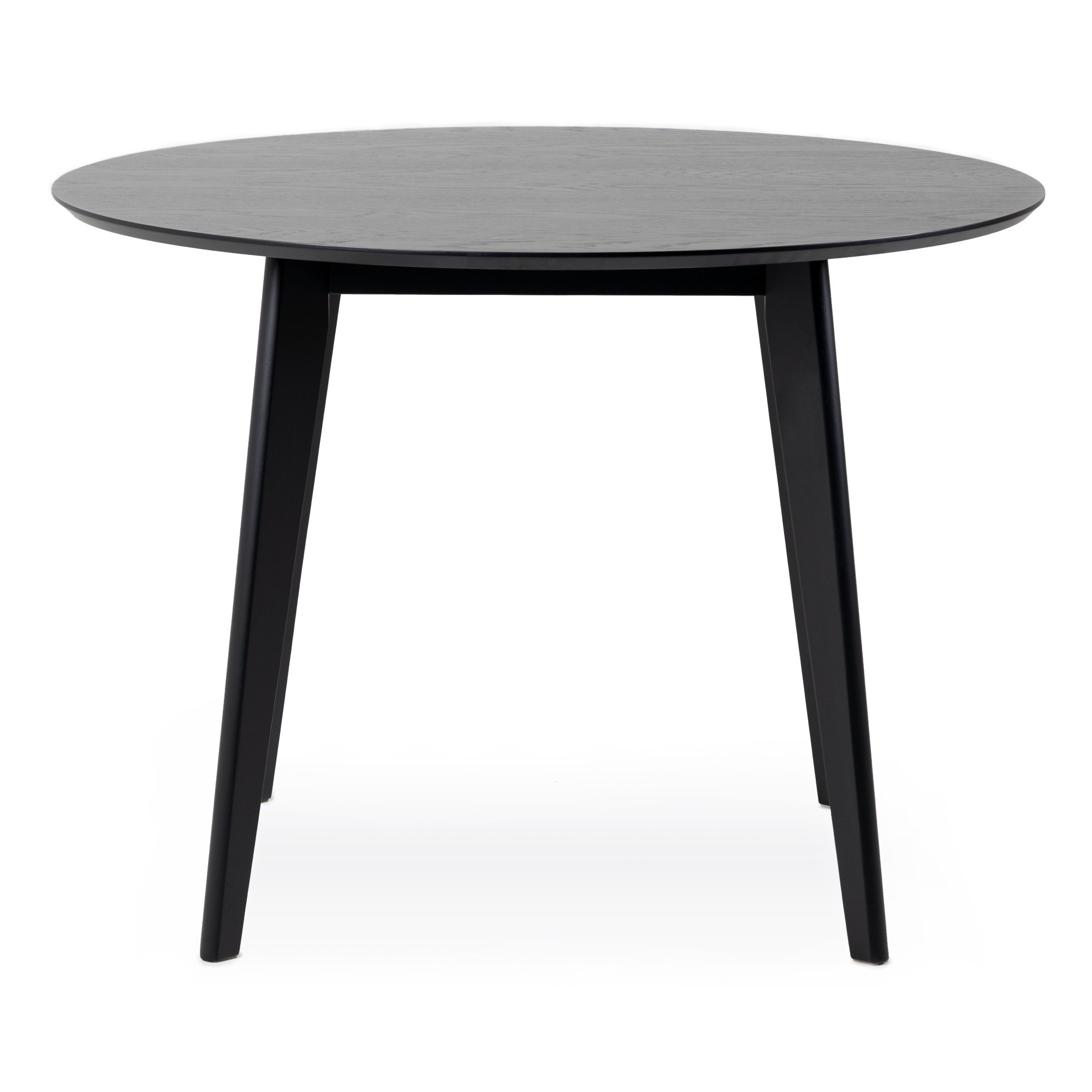 Stół okrągły do jadalni 105 cm Roxby czarny