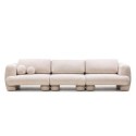 Sofa trzyosobowa Fragola, modułowa, obłe kształty