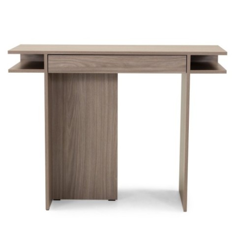 Biurko/konsola z szufladą Kanso dąb perłowy, soft minimalism
