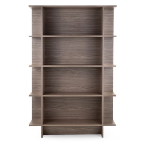Regał do salonu Kanso dąb perłowy, soft minimalism