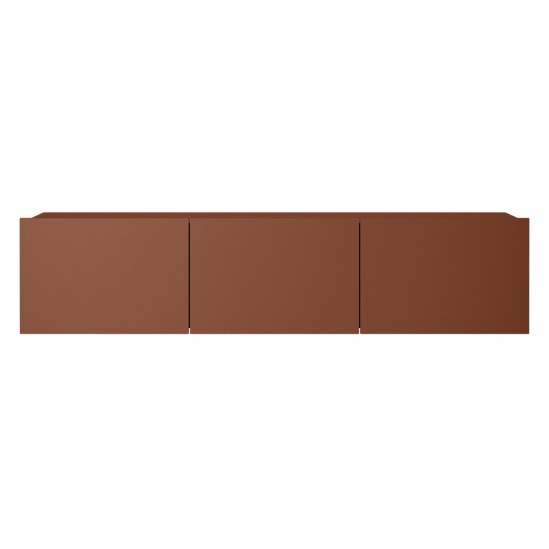 Szafka RTV Tierra 150 cm, wisząca/stojąca, terakota