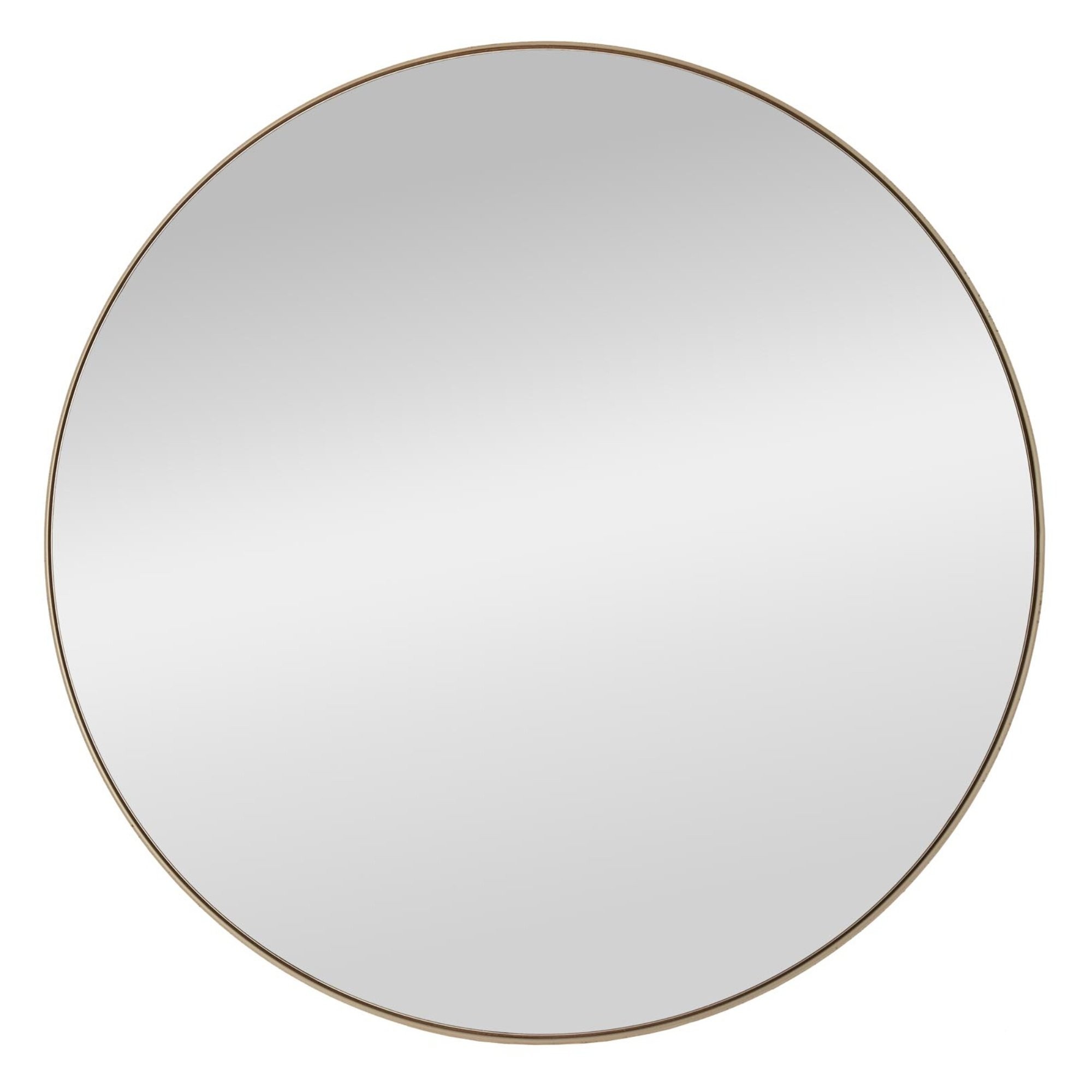 Lustro wiszące Patina 70 cm, okrągłe, złote