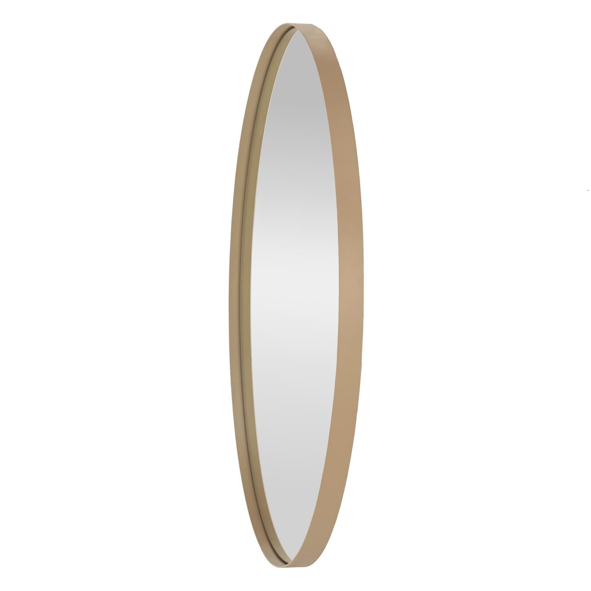 Lustro wiszące Patina 70 cm, okrągłe, złote