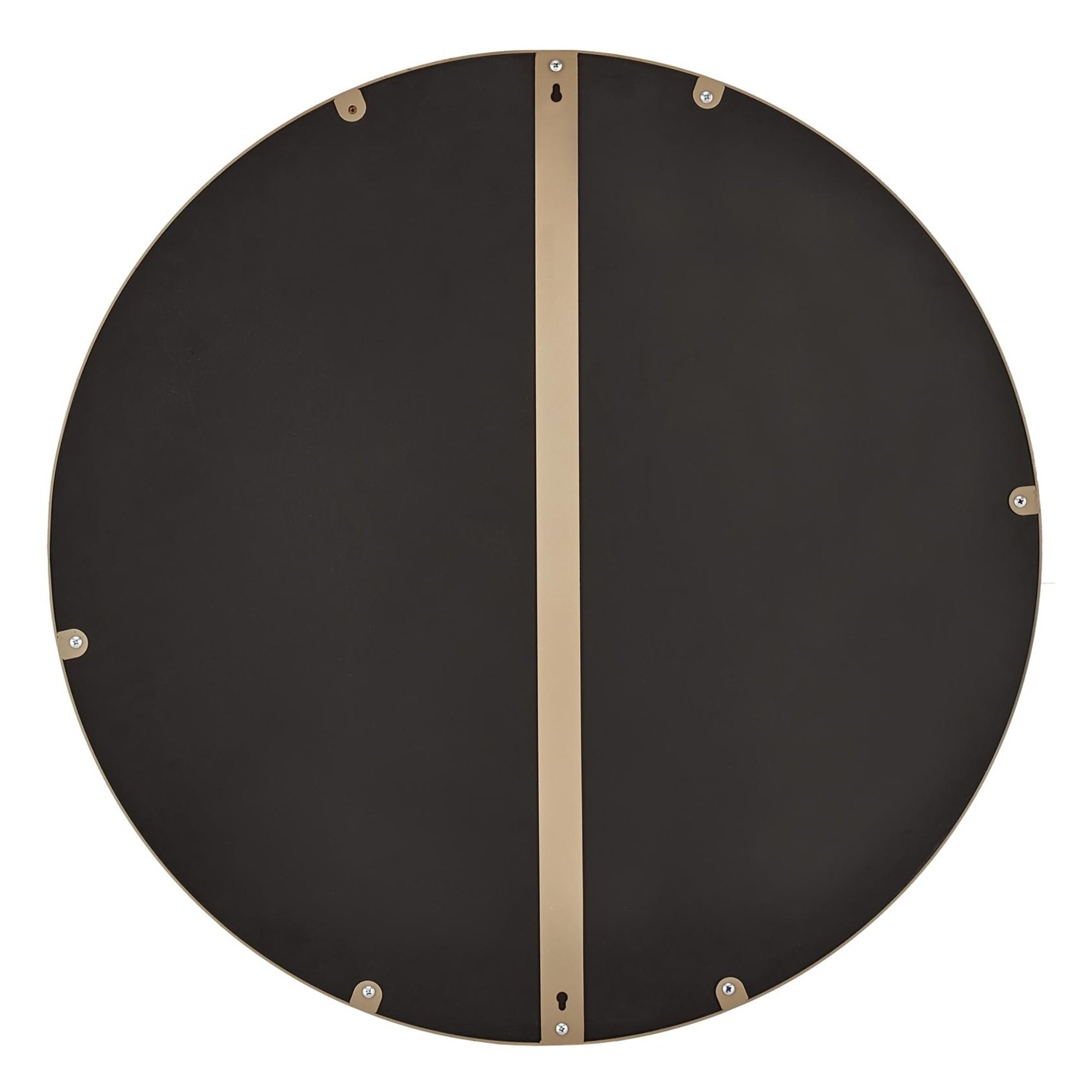 Lustro wiszące Patina 70 cm, okrągłe, złote