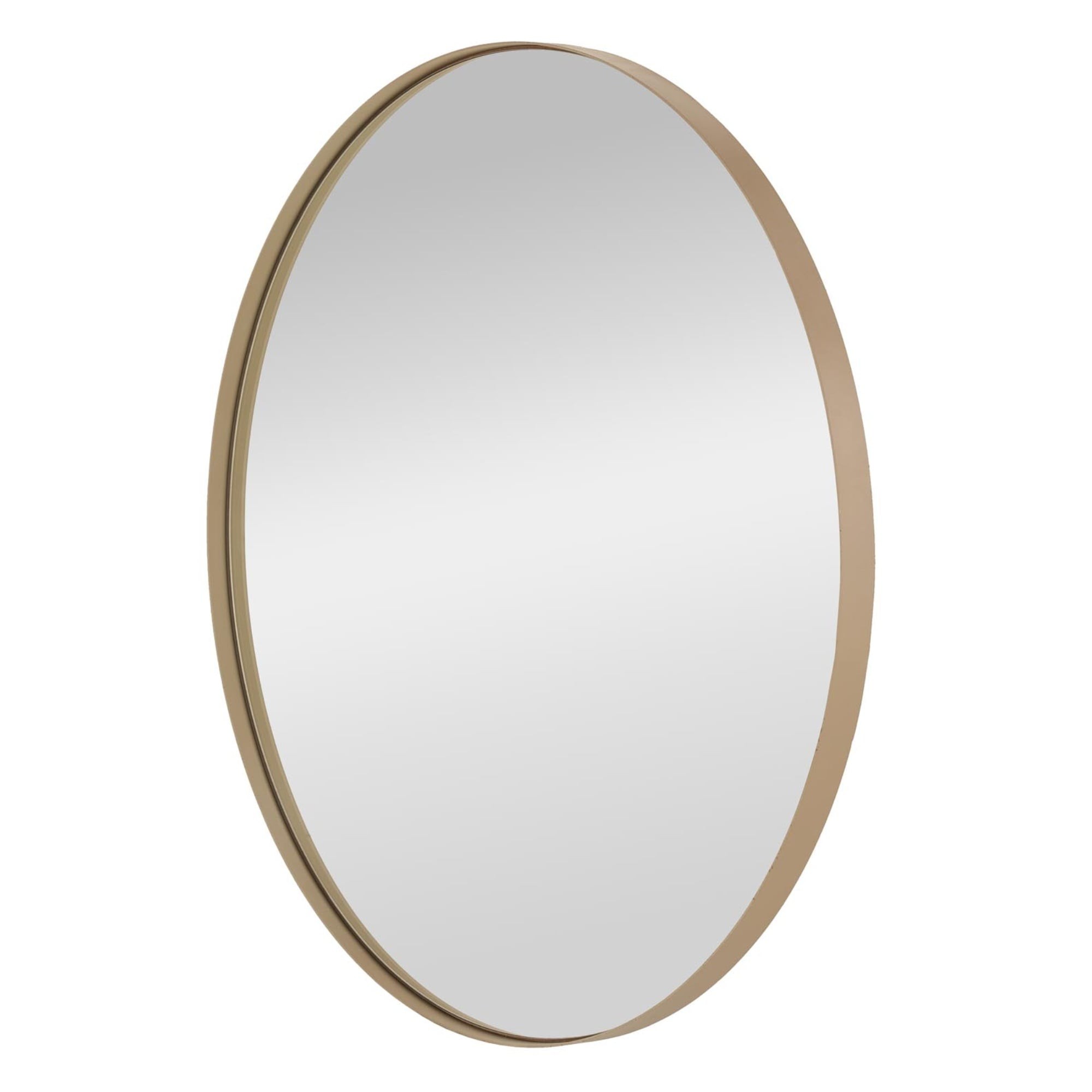 Lustro wiszące Patina 70 cm, okrągłe, złote