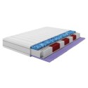 Materac kieszeniowy multipocket Flexisport 180x200 cm z pokrowcem, 22 cm, H3, pianka Supersoft