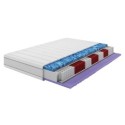 Materac kieszeniowy multipocket Flexisport 160x200 cm z pokrowcem, 22 cm, H3, pianka Supersoft
