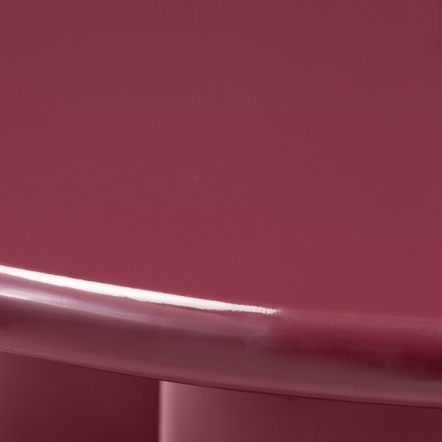 Stolik kawowy Everett 80 cm,  burgund, glossy
