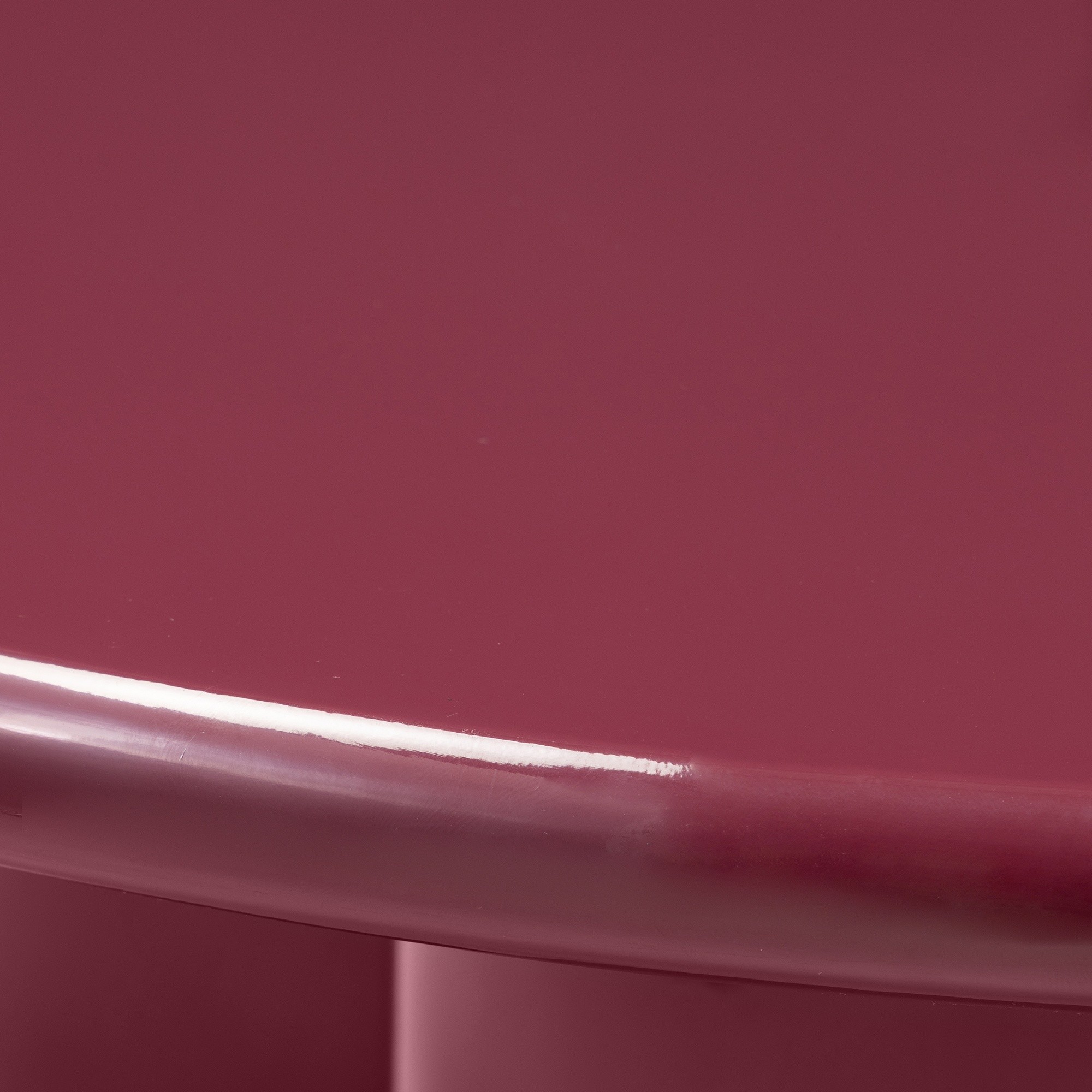 Stolik kawowy Everett 80 cm,  burgund, glossy