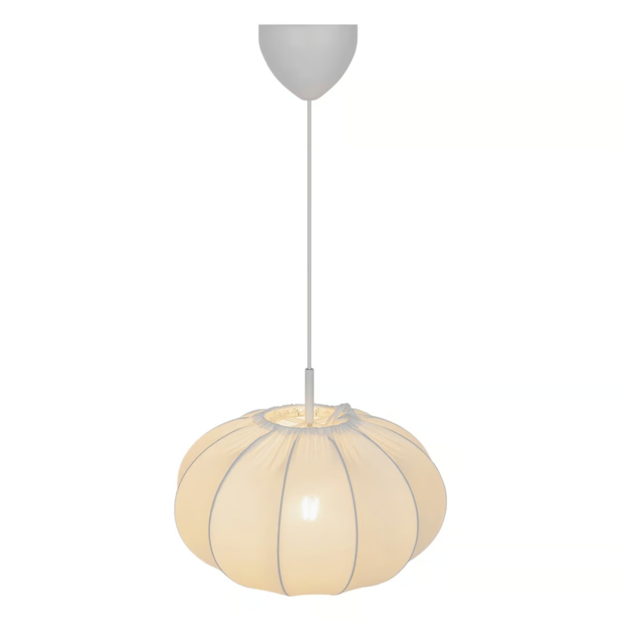 Lampa wisząca Aeron 60 cm, biała