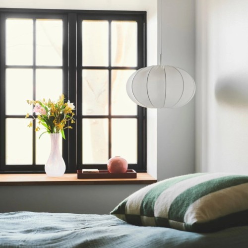 Lampa wisząca Aeron 60 cm, biała