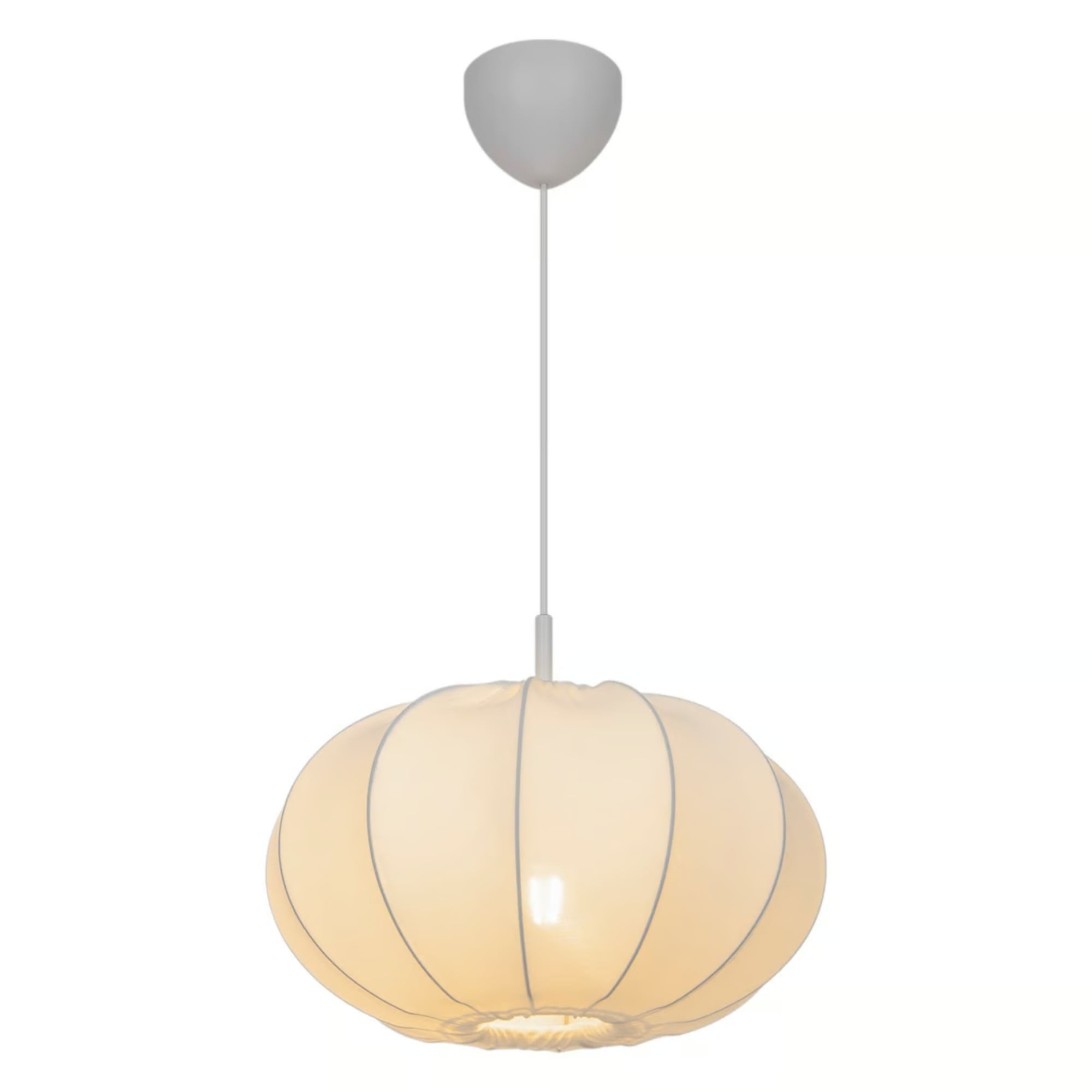 Lampa wisząca Aeron 60 cm, biała