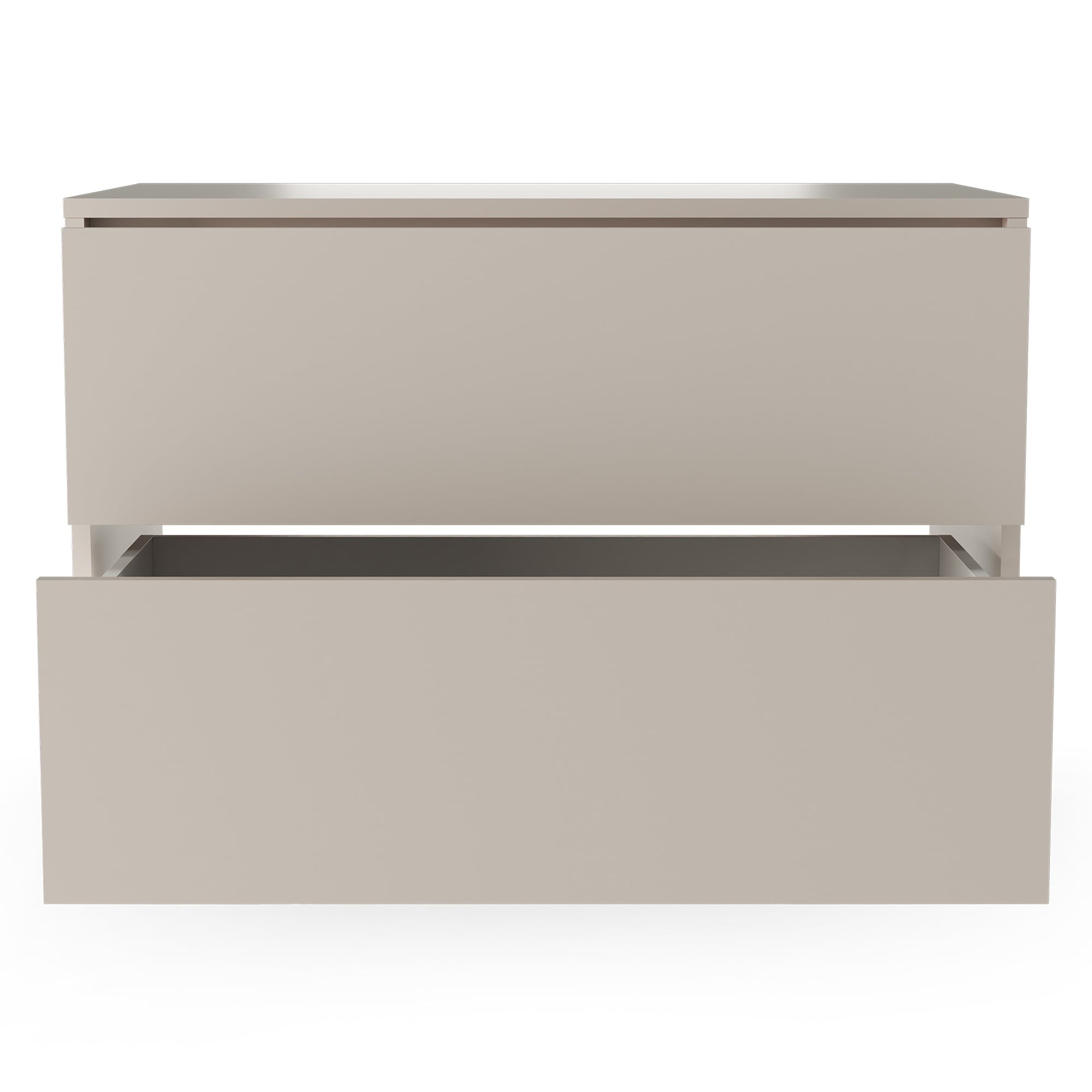Szafka pod umywalkę nablatową Mossy, 80 cm, kaszmir