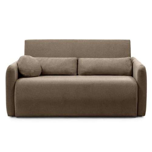 Sofa z funkcją spania i pojemnikiem Diosa Maxi, brązowa
