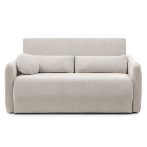 Sofa z funkcją spania i pojemnikiem Diosa Maxi, jasnobeżowa