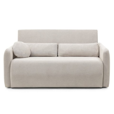 Sofa rozkładana z pojemnikiem Diosa Maxi, jasnobeżowa