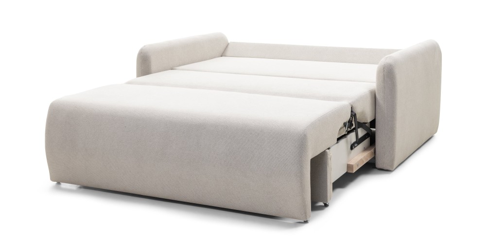 Sofa z funkcją spania i pojemnikiem Diosa Maxi, jasnobeżowa