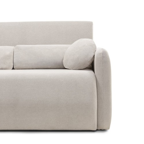 Sofa z funkcją spania i pojemnikiem Diosa Maxi, jasnobeżowa