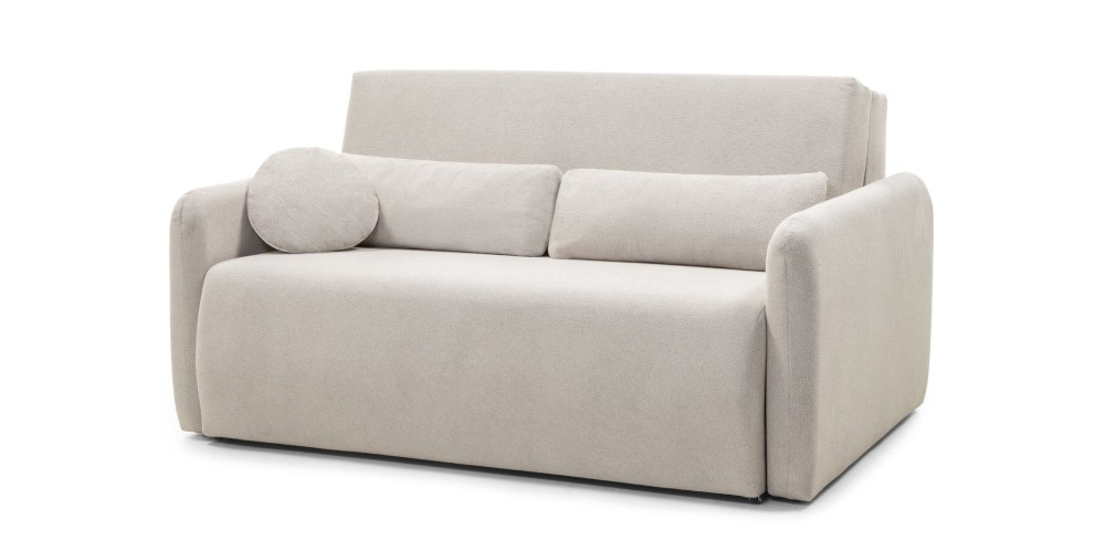 Sofa z funkcją spania i pojemnikiem Diosa Maxi, jasnobeżowa