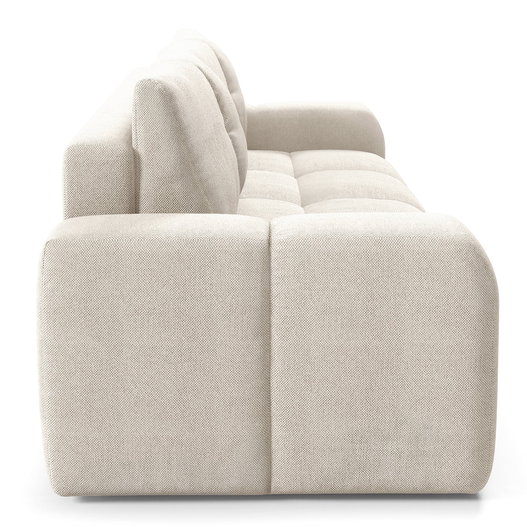 Sofa rozkładana z pojemnikiem Soho, jasnobeżowa