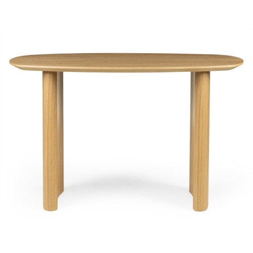 Biurko/konsola Oriento 120 cm, fornir dąb naturalny