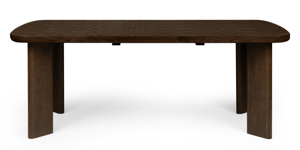 Stół rozkładany Marbella 160-200 cm, prostokątny, dąb ciemny