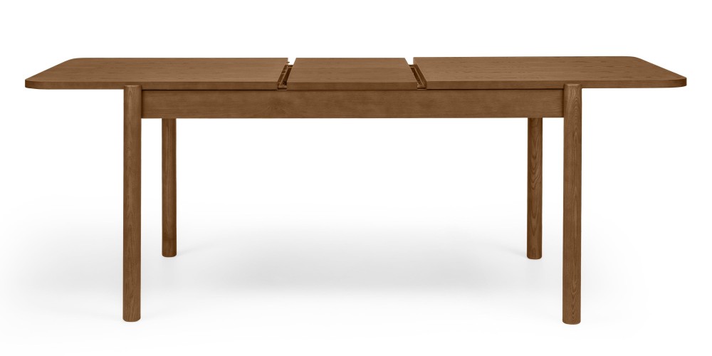 Stół rozkładany Iselio 160-200 cm, prostokątny, brązowy
