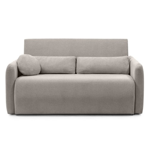 Sofa z funkcją spania i pojemnikiem Diosa Maxi beżowoszara