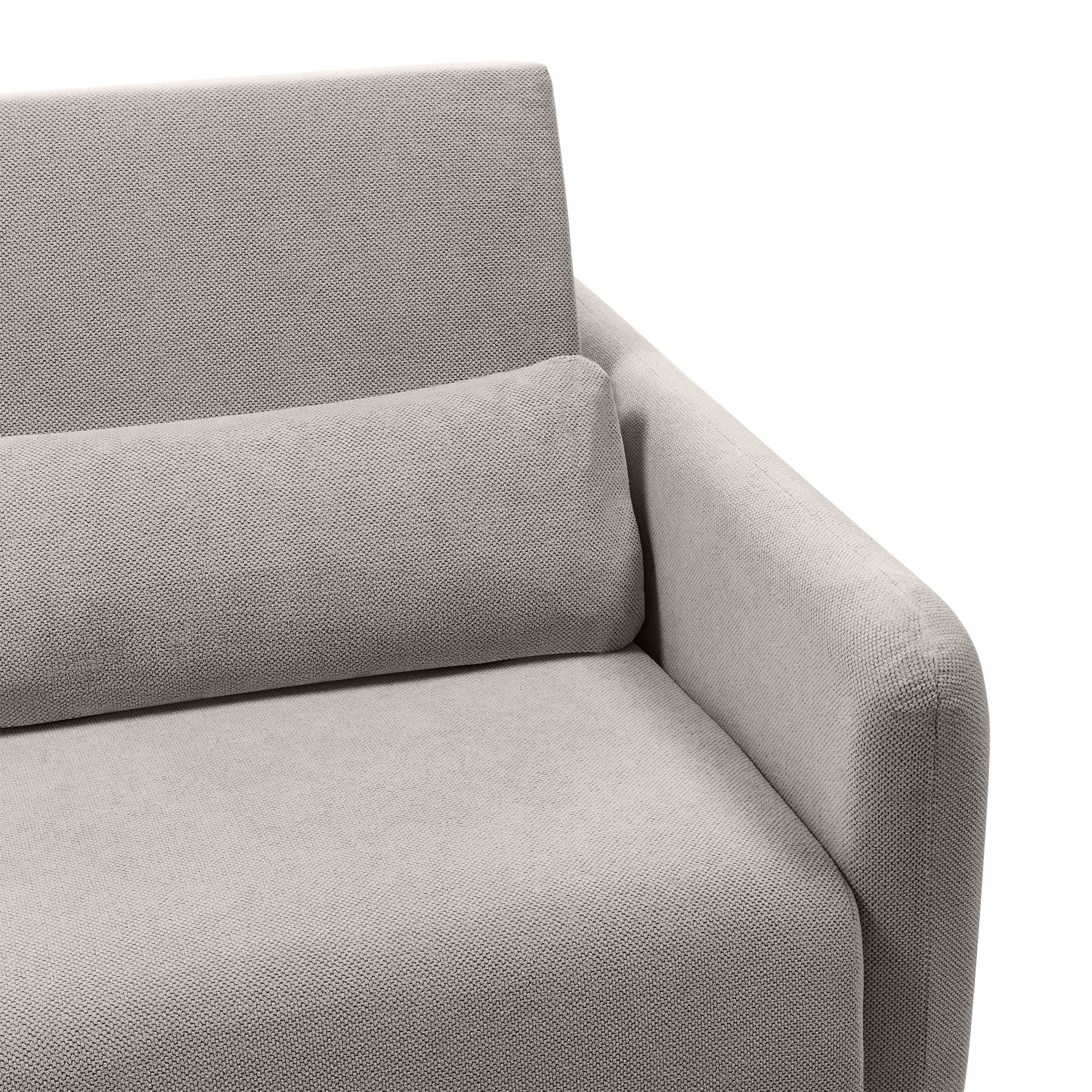 Sofa z funkcją spania i pojemnikiem Diosa Maxi beżowoszara