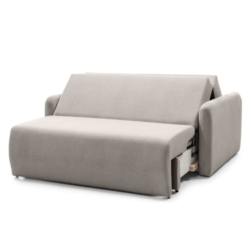 Sofa z funkcją spania i pojemnikiem Diosa Maxi beżowoszara