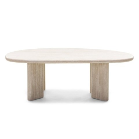 Stolik kawowy Cameron 130 cm, trawertyn