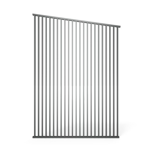 Panel żaluzjowy do pergoli szczytowej Apex 191,2 cm, antracytowy, pionowy