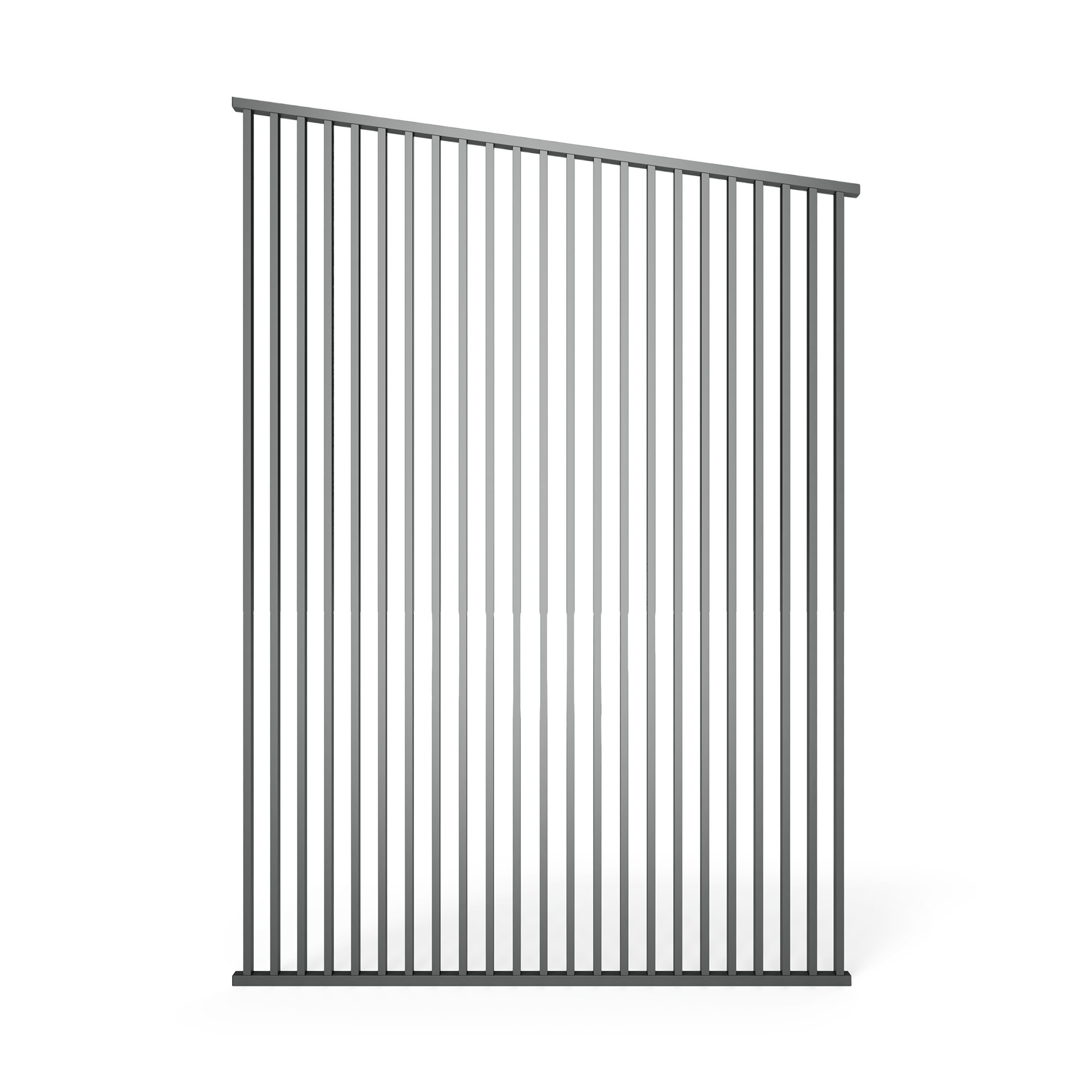 Panel żaluzjowy do pergoli szczytowej Apex 191,2 cm, antracytowy, pionowy