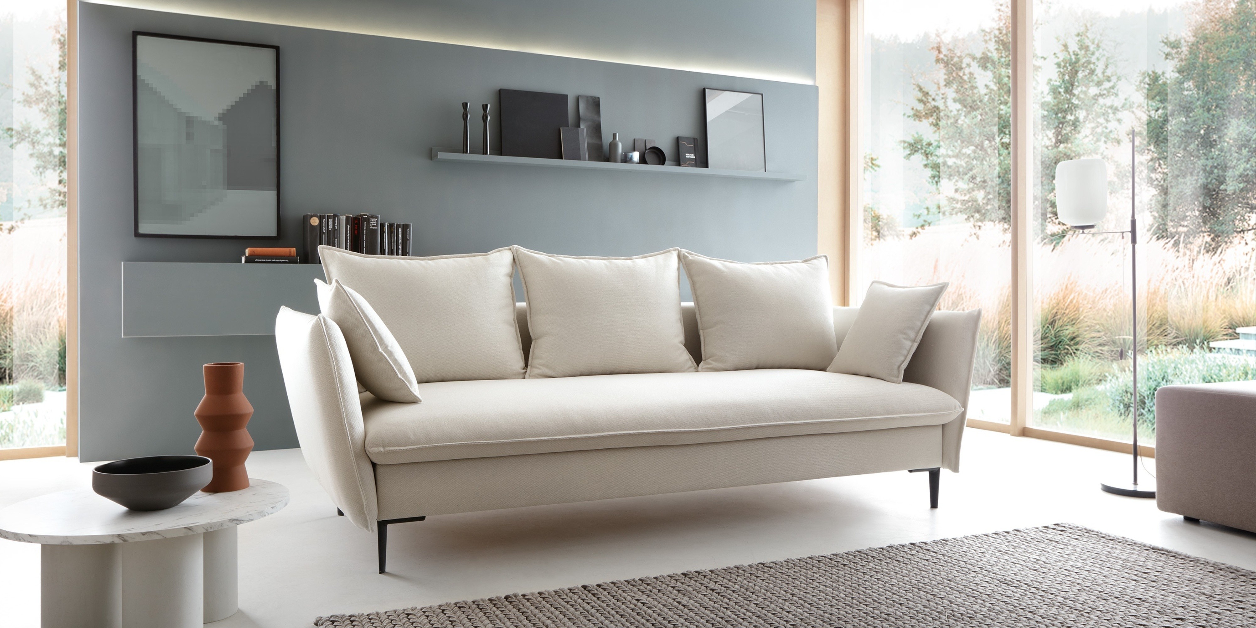 Sofa rozkładana Gloss z pojemnikiem