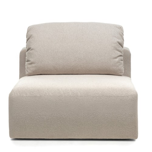 Moduł środkowy Agio 100 cm, szarobeżowy, boucle