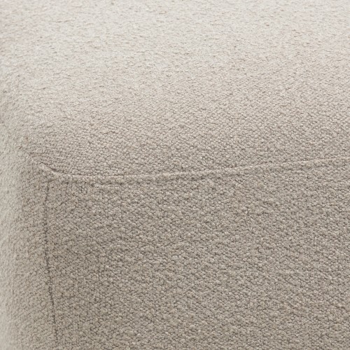 Puf modułowy Agio szarobeżowy, boucle