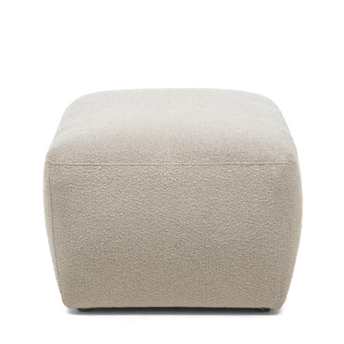 Puf modułowy Agio szarobeżowy, boucle