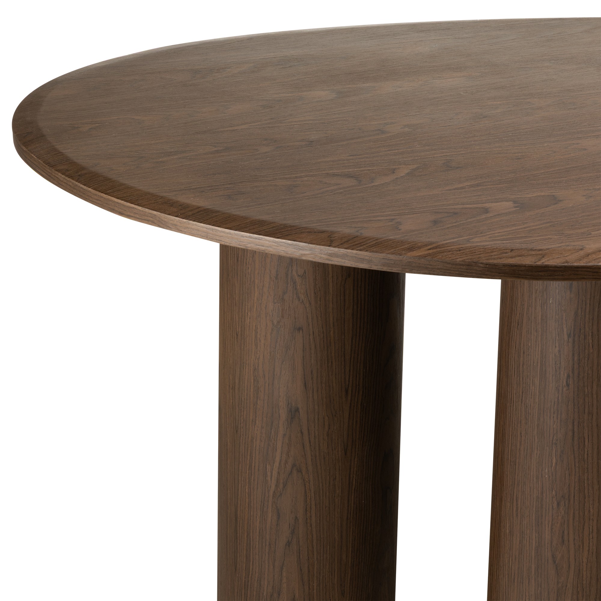 Stół do jadalni Vesper 140 cm, ciemny orzech