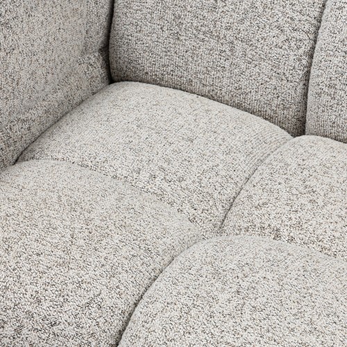 Sofa Formo obłe kształty, melanż, nowoczesna