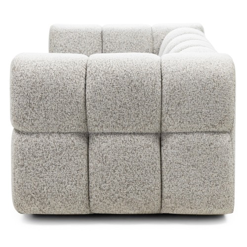 Sofa Formo obłe kształty, melanż, nowoczesna