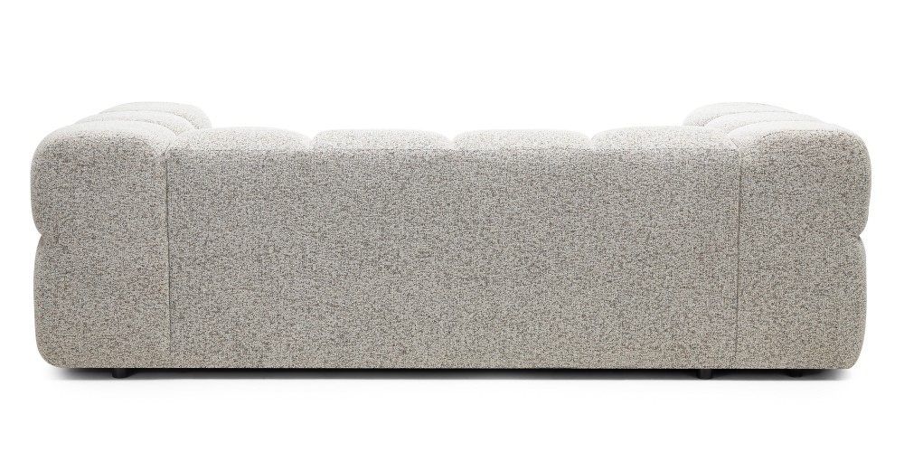 Sofa Formo obłe kształty, melanż, nowoczesna