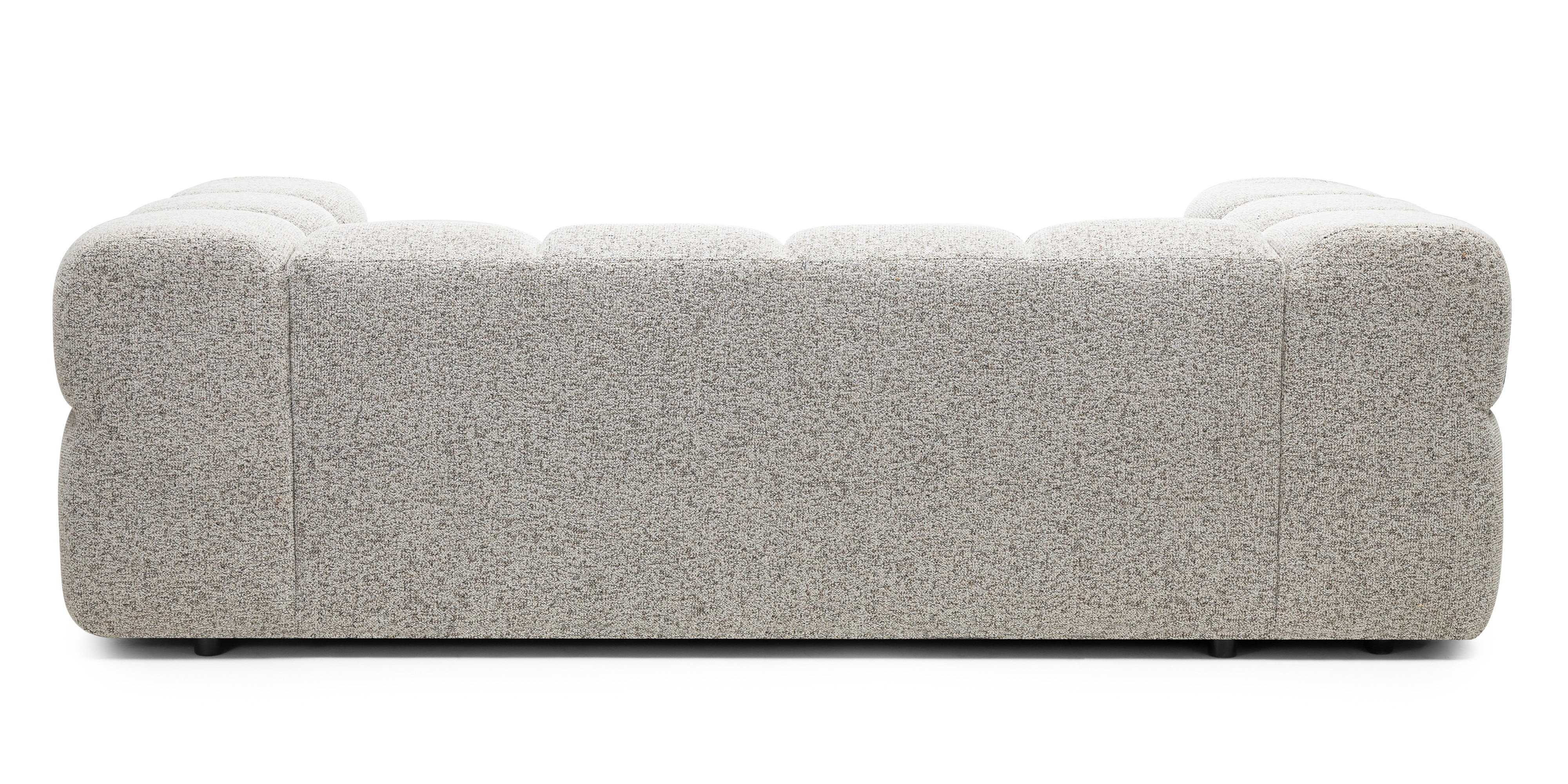Sofa Formo obłe kształty, melanż, nowoczesna