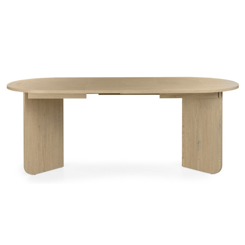 Stół rozkładany Mou 140-200 cm, Dąb Cremona Torro, owalny blat
