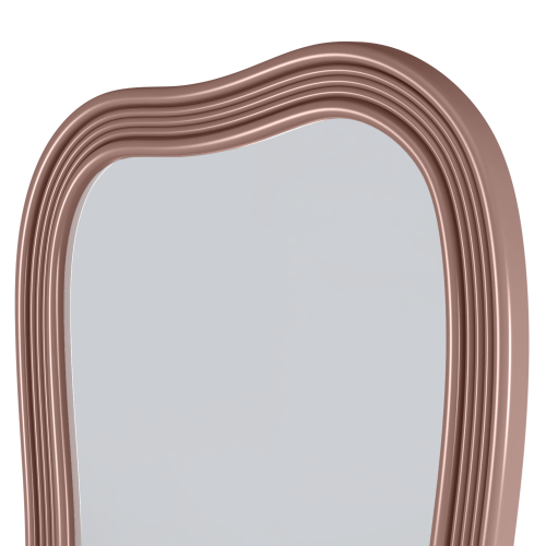 Lustro wiszące Grezzo 60x160, nieregularne, mocha mousse