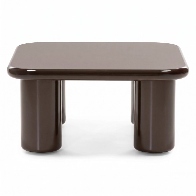 Stolik kawowy Cherry 70 cm,  chocolate, glossy
