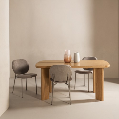 Stół rozkładany Marbella 160-200 cm, prostokątny, dąb naturalny