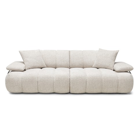 Sofa modułowa Presto regulowane oparcie, jasnobeżowa